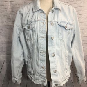 Old Navy stone washed jean jacket